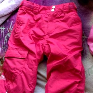 Girl's Pink Snow ❄️ Pants 👖